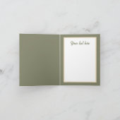 Festive Christmas Angels waterverf tekst toevoegen Feestdagen Kaart (Binnen)