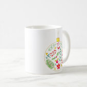 Festive Christmas Ball Koffiemok (Voorkant rechts)