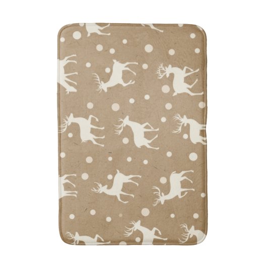 Festive Christmas Bath Mat – Holiday Bathroom Deco (Voorkant Verticaal)