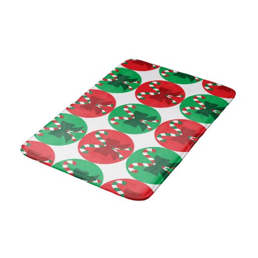Festive Christmas Bath Mat – Holiday BathroomDecor (Gekanteld)