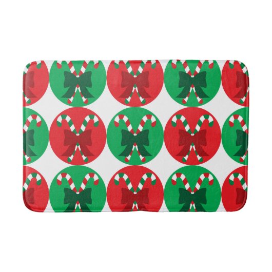 Festive Christmas Bath Mat – Holiday BathroomDecor (Voorkant)
