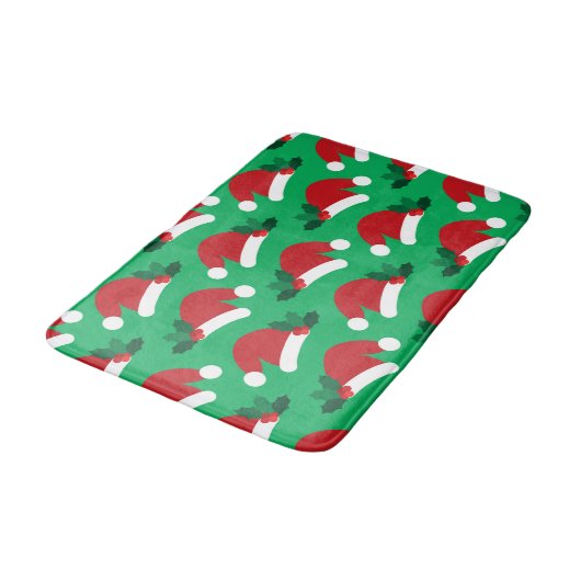 Festive Christmas Bath Mat – Holiday BathroomDecor (Gekanteld)