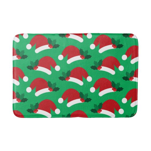 Festive Christmas Bath Mat – Holiday BathroomDecor (Voorkant)