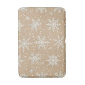 Festive Christmas Bath Mat – Holiday BathroomDecor (Voorkant Verticaal)