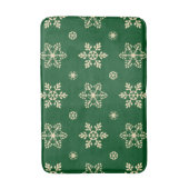 Festive Christmas Bath Mat – Holiday BathroomDecor (Voorkant Verticaal)
