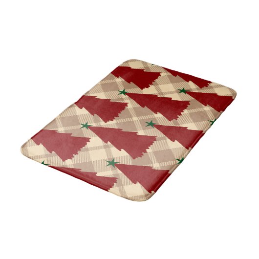 Festive Christmas Bath Mat – Holiday BathroomDecor (Gekanteld)