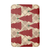 Festive Christmas Bath Mat – Holiday BathroomDecor (Voorkant Verticaal)