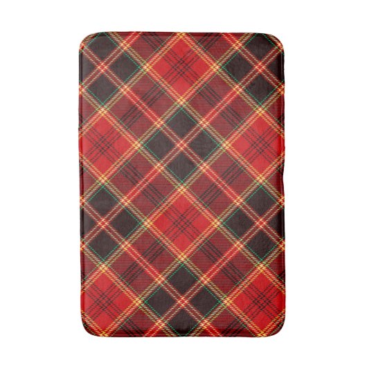 Festive Christmas Bath Mat – Holiday BathroomDecor (Voorkant Verticaal)