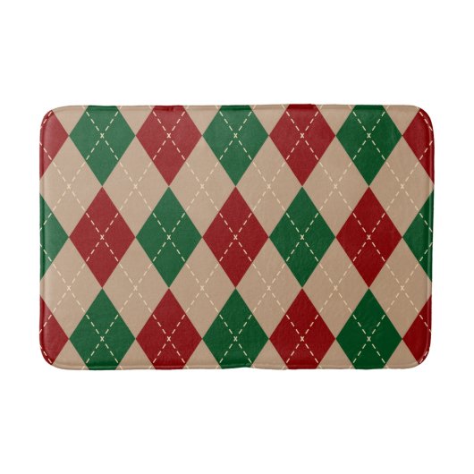 Festive Christmas Bath Mat – Holiday BathroomDecor (Voorkant)