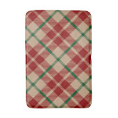 Festive Christmas Bath Mat – Holiday BathroomDecor (Voorkant Verticaal)