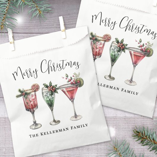 Festive Christmas Bedankzakje