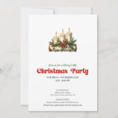 Festive Christmas decoration invite digital file Kaart (Voorkant)