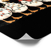 Festive Christmas Ducks Decorative Jolly Xmas Holi Poster (Hoek)