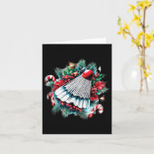 Festive Christmas For Badminton Lovers, Christmas Kaart (Gele Bloem)