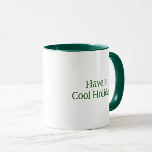 Festive Christmas Holiday Gnomes  Mok (Voorkant rechts)