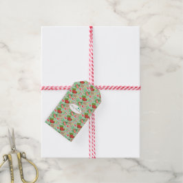Festive Christmas – Holiday Icons with Stockings Cadeaulabel