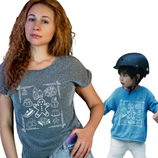 Festive Christmas Holiday Treats T-shirt