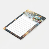 Festive Christmas Holidays Post-it® Notes (Schuin)