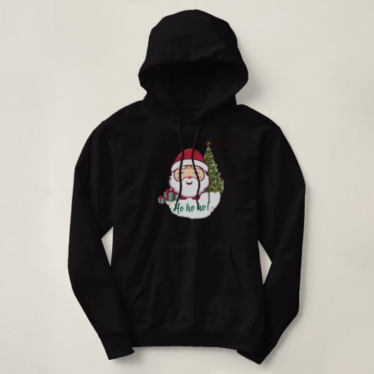 “Festive Christmas Hoodie – Cozy Holiday Vibes” (Design voorkant)