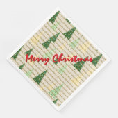 Festive Christmas Luxury Christmas Trees Servet (Hoek)