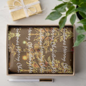 Festive Christmas Luxury Christmas Trees Tissuepapier (Geschenk)