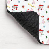 Festive Christmas Mousepad Muismat (Hoek)