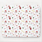 Festive Christmas Mousepad Muismat (Voorkant)