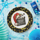 Festive Christmas Movie night party Papieren Bordje (Feest)