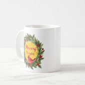Festive Christmas Mug | Cardinal Koffiemok (Voorkant links)