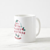 Festive Christmas Mug – Holiday Cheer Delight Koffiemok (Voorkant rechts)