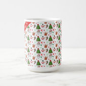 Festive Christmas Mug – Santa & Reindeer Koffiemok (Center)