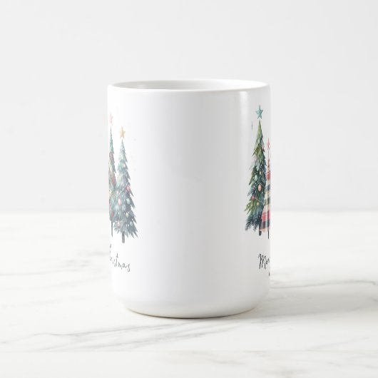 Festive Christmas Mug with Santa Claus Design Koffiemok (Center)