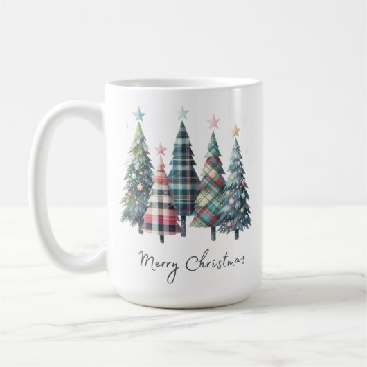 Festive Christmas Mug with Santa Claus Design Koffiemok (Links)