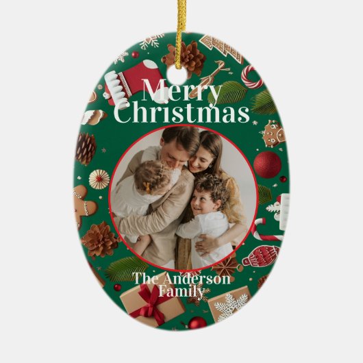 Festive Christmas Ornament (Voorkant)