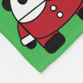 Festive Christmas Pattern – Classic Holiday Icons  Fleece Deken (Hoek)