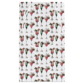 Festive Christmas Pattern Klein Cadeauzakje (Achterkant)