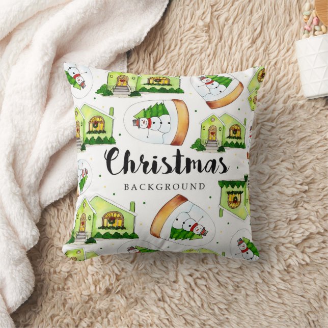 Festive Christmas Pillow Covers for Decor 2026 Kussen (Deken)