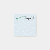 Festive Christmas Post It Notes | Sleighin It (Voorkant)