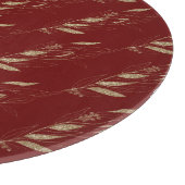 FESTIVE CHRISTMAS RED GOLD TRAY CUTARD SNIJPLANK (Hoek)