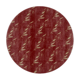 FESTIVE CHRISTMAS RED GOLD TRAY CUTARD SNIJPLANK