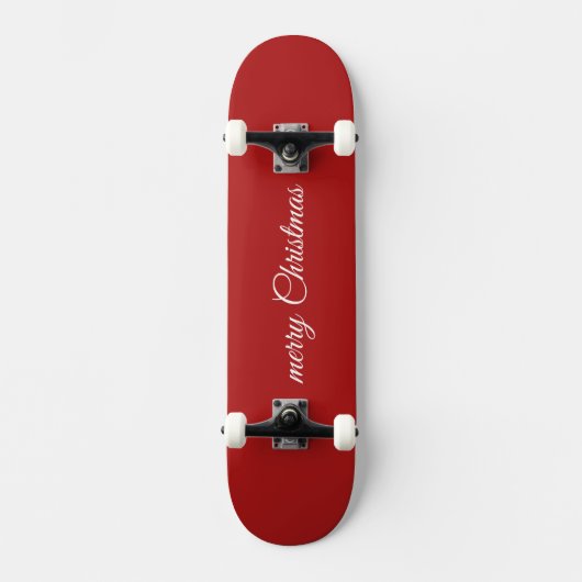 Festive Christmas Skateboard Perfect Gift Idea (Voorkant)