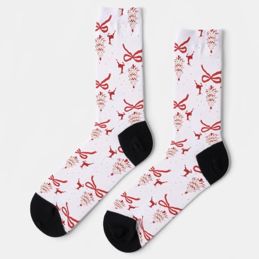 Festive Christmas Socks – Cozy, Fun  Sokken (Links)