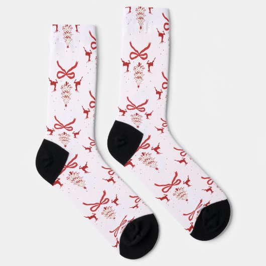 Festive Christmas Socks – Cozy, Fun  Sokken (Rechts)