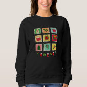"Festive Christmas Stamp Collection Trui (Voorkant)