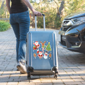 Festive Christmas Sticker Collection: Santa (Koffer Insitu)