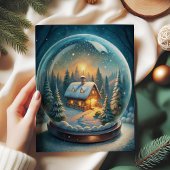 Festive Christmas tissue paper with holly and pine Tissuepapier