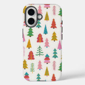 Festive Christmas Tree iPhone case (Achterkant)