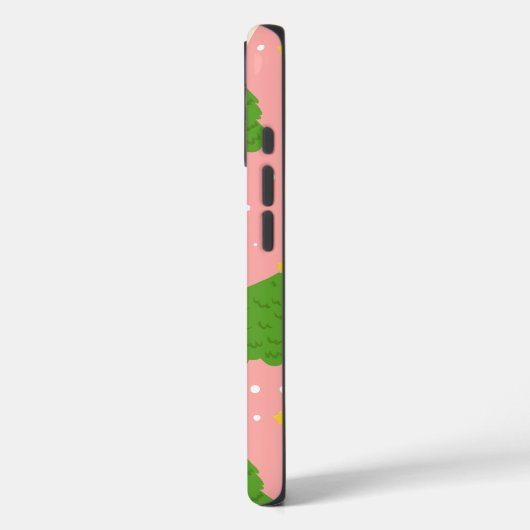 Festive Christmas tree iPhone / iPad case (Achterkant / Links)