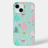 Festive Christmas Tree Phone Case (Achterkant)