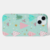 Festive Christmas Tree Phone Case (Achterkant (horizontaal))